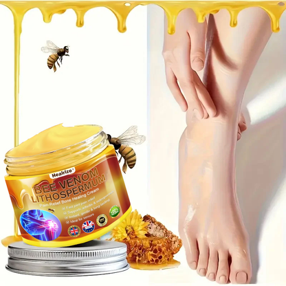 Official Only Store🇬🇧Healrize®🔥 BEE VENOM LITHOSPERMUM Pain-Relief Bone Healing Cream 👑👑(Specially for older adults)