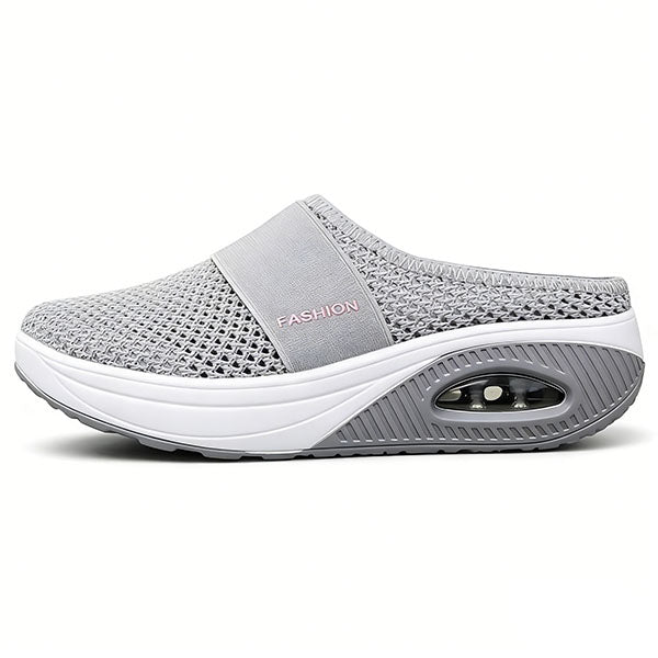NEW Diabetic Air-Cushion Slip-On Walking Shoes, Orthopedic Diabetic Slippers, with Arch-Support for Women