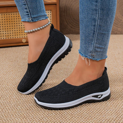 🔥Best Seller-Last Day Sale 60% OFF🔥Women’s Comfort Knit Slip-On Walking Shoes