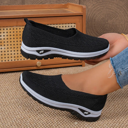 🔥Best Seller-Last Day Sale 60% OFF🔥Women’s Comfort Knit Slip-On Walking Shoes