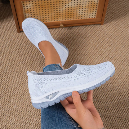 🔥Best Seller-Last Day Sale 60% OFF🔥Women’s Comfort Knit Slip-On Walking Shoes