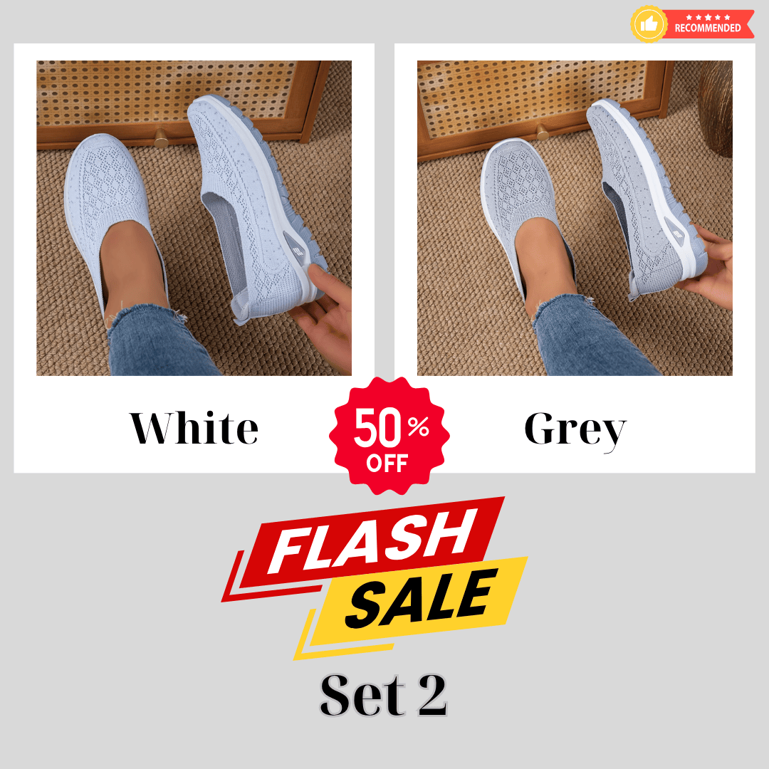 🔥Best Seller-Last Day Sale 60% OFF🔥Women’s Comfort Knit Slip-On Walking Shoes
