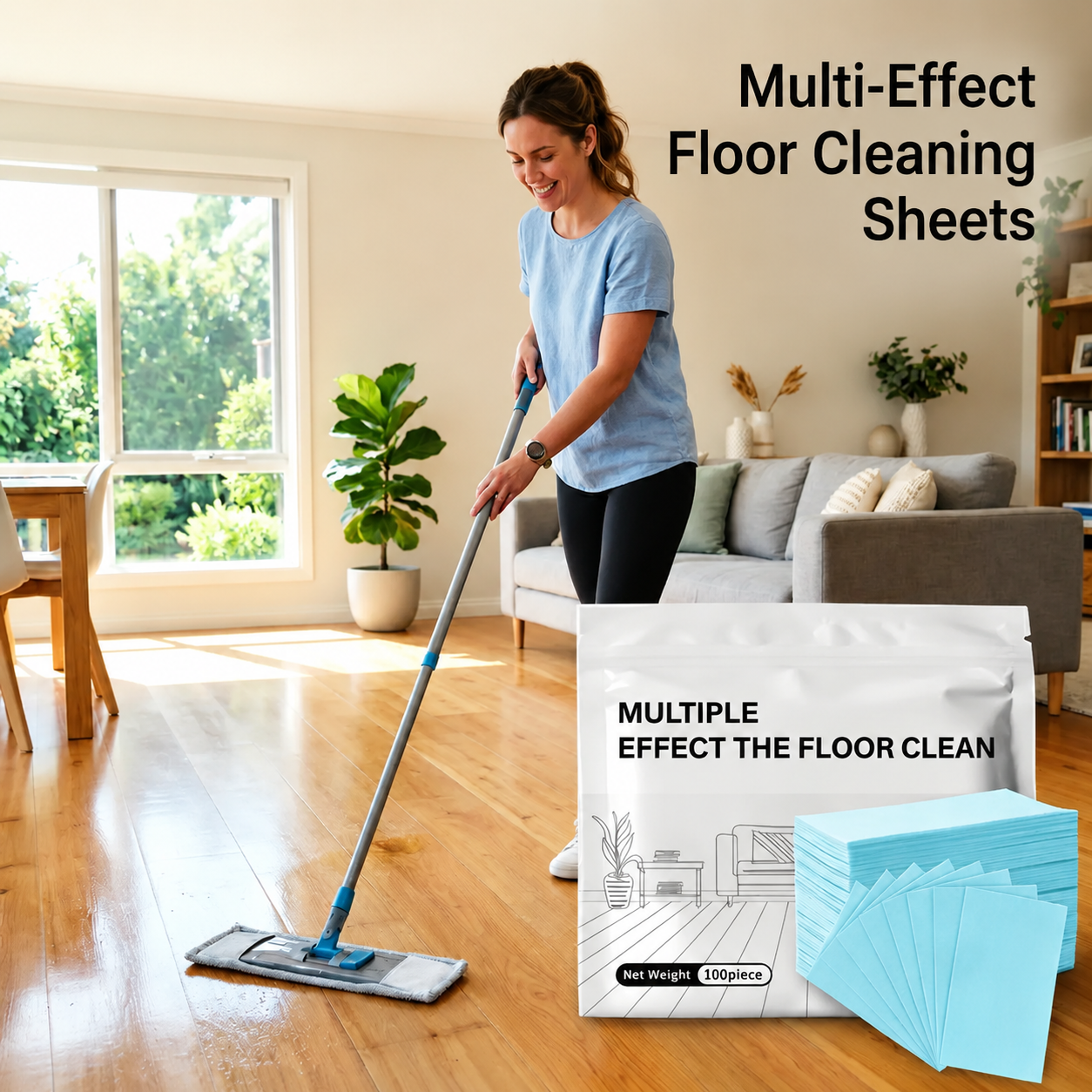✨Last Day 80% OFF✨Multi-Surface Antibacterial Cleaner for Hardwood, Tile & Laminate