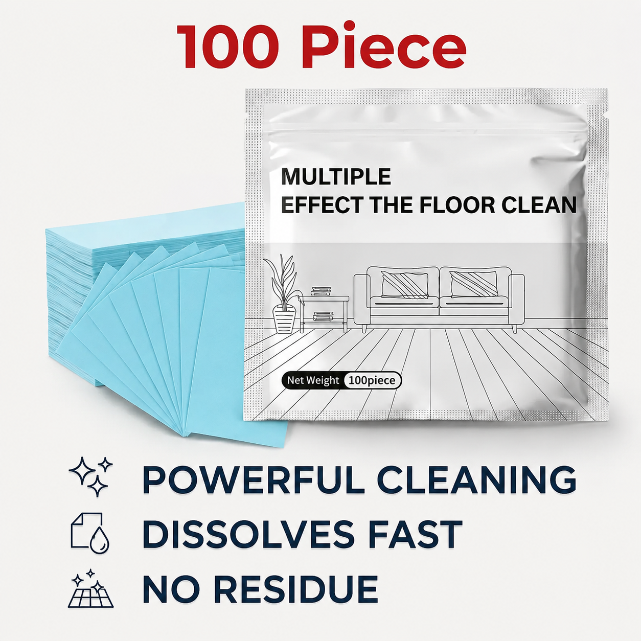 ✨Last Day 80% OFF✨Multi-Surface Antibacterial Cleaner for Hardwood, Tile & Laminate
