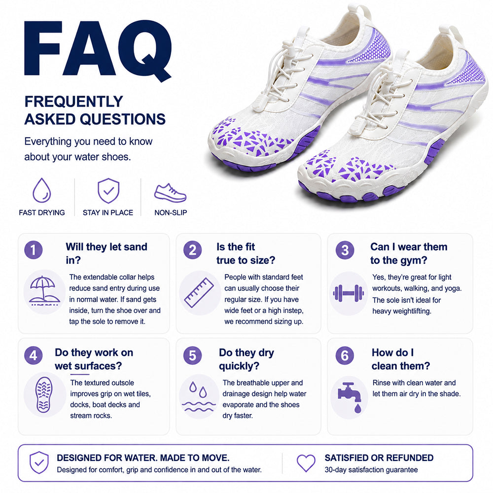 💖 Barefoot Water Shoes for Men & Women 💖 – Lightweight, Breathable & Quick-Drying | Perfect for Beach, Swimming, Hiking & Outdoor Adventures