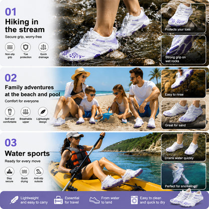 💖 Barefoot Water Shoes for Men & Women 💖 – Lightweight, Breathable & Quick-Drying | Perfect for Beach, Swimming, Hiking & Outdoor Adventures