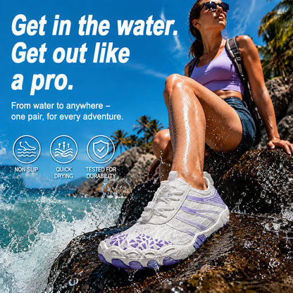 💖 Barefoot Water Shoes for Men & Women 💖 – Lightweight, Breathable & Quick-Drying | Perfect for Beach, Swimming, Hiking & Outdoor Adventures
