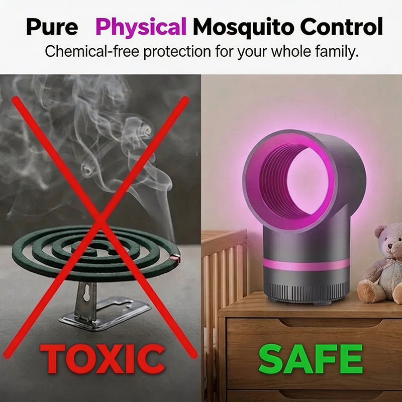 🦟 2026 New Upgrade Mosquito Killer Lamp – USB Powered & Effective Protection