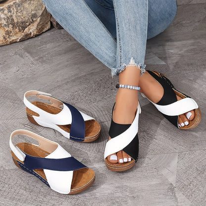 🔥Super Comfortable Slant Heel Orthopedic Sandals for Women🏖️