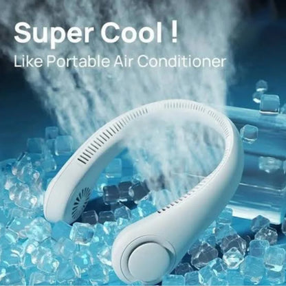 🏆 2026 Best Seller🏆  Portable Bladeless Hanging Neck Fan - 3-Second Instant Cooling