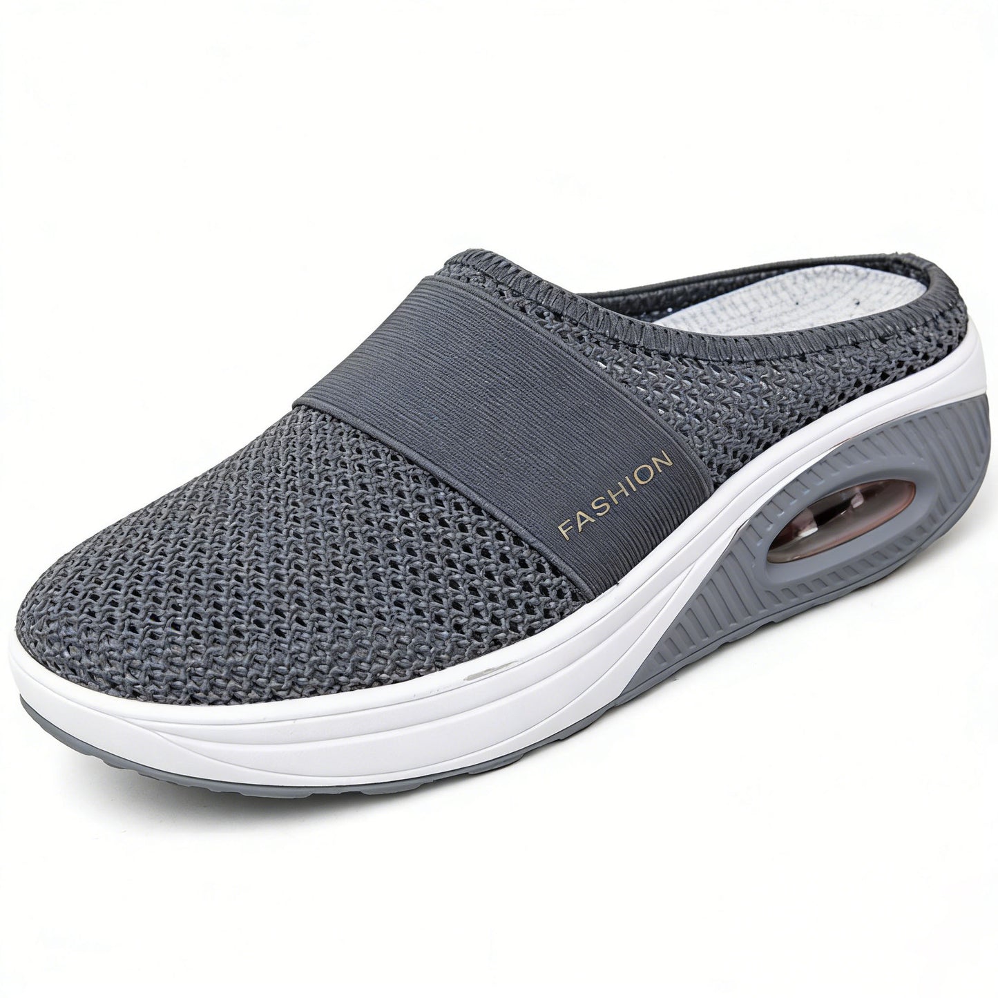 🔥Free shipping-BQODQO® Diabetic Air-Cushion Slip-On Walking Shoes, Orthopedic Diabetic Slippers, with Arch-Support for Women