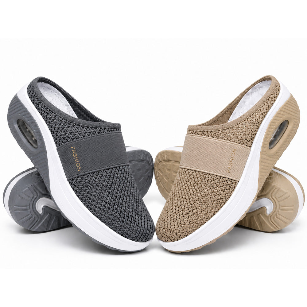 NEW Diabetic Air-Cushion Slip-On Walking Shoes, Orthopedic Diabetic Slippers, with Arch-Support for Women