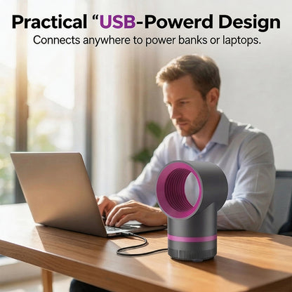 🦟 2026 New Upgrade Mosquito Killer Lamp – USB Powered & Effective Protection