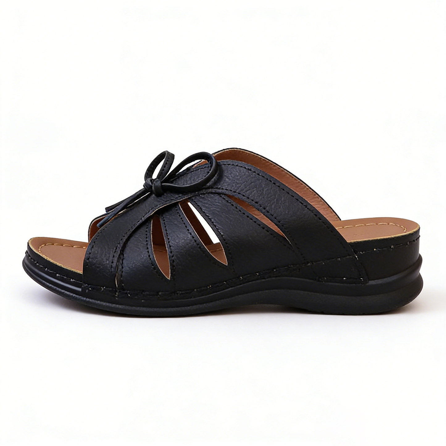 BQODQO® Women's Soft-Sole Wedge Sandals with Arch Support