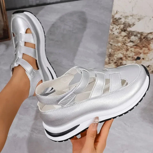 🏆 2026 Best Seller Women’s Soft Adjustable Sandals – Hook & Loop, Comfort Fit for Wide & Narrow Feet