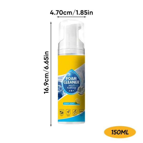 ✨Last Day 60% OFF - Foam No-Rinse Cleaner — Spray, Wipe & Done